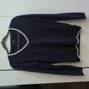 Navy sweater